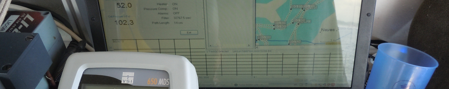 Very low pCO2 in eutrophic brazilian lagoons (c) Luiz Cotovicz Jr