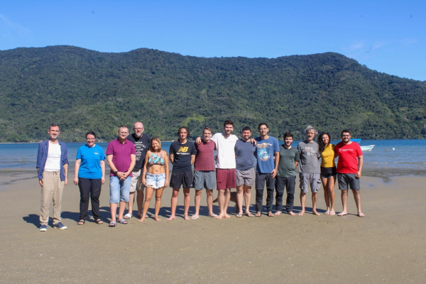 TROPECOS research team in Mamangua, Rio de Janeiro, Brazil, November 2024