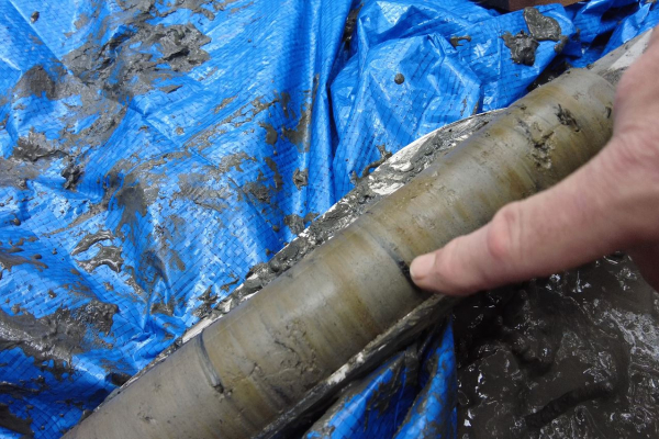 Mud Sampling in French Guiana_Christophe Proisy