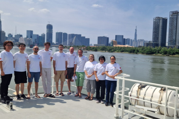 TROPECOS researchers from IGE and CARE/HCMUT in the Antea