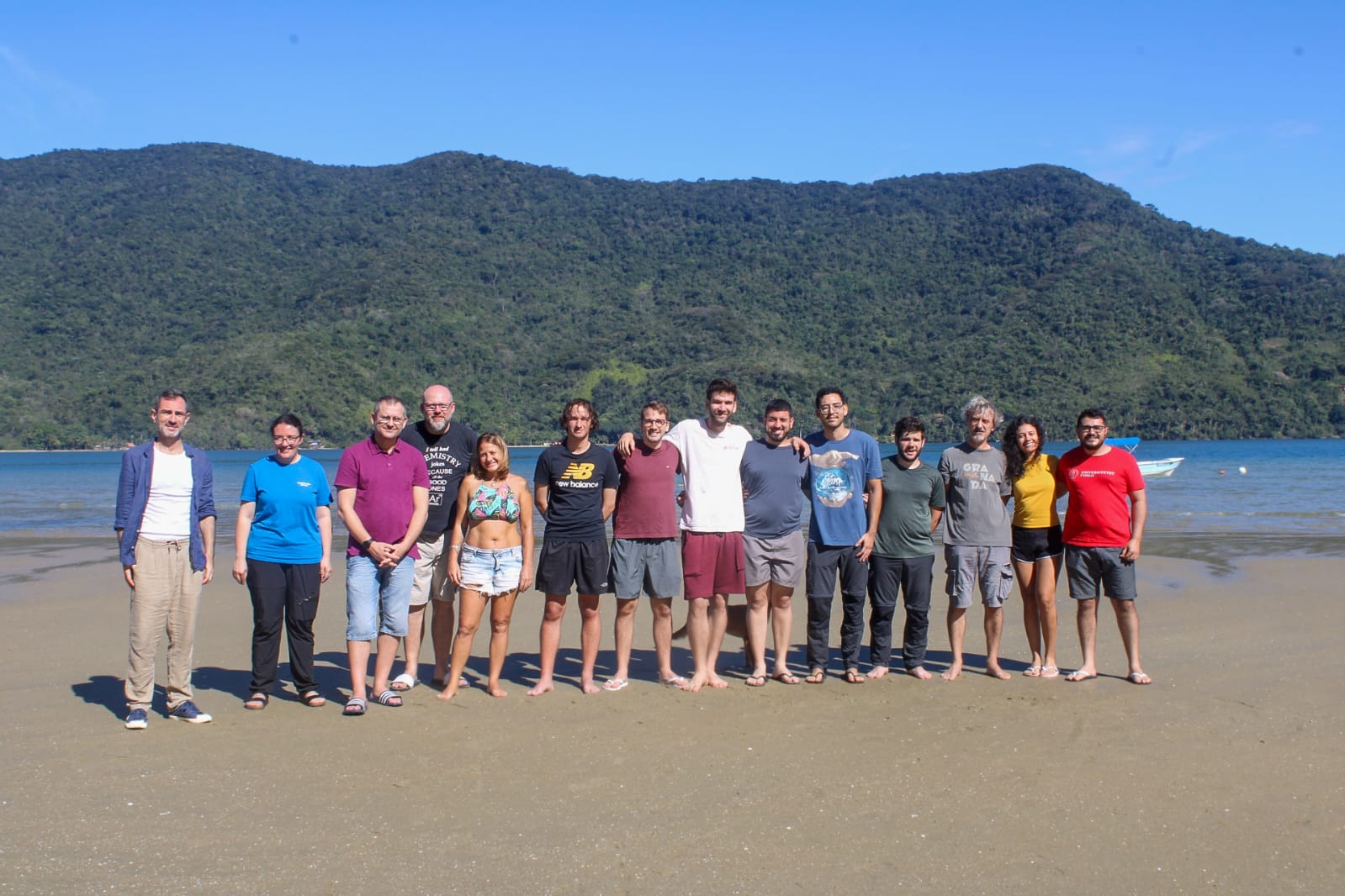 TROPECOS research team in Mamangua, Rio de Janeiro, Brazil, November 2024