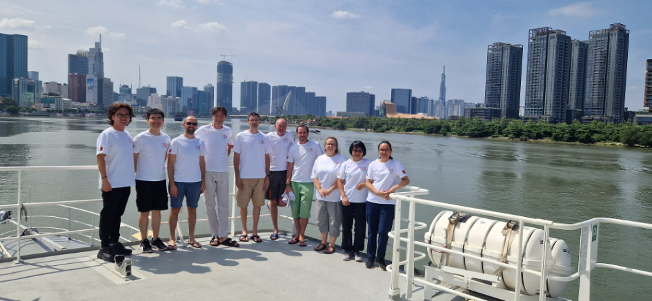 TROPECOS researchers from IGE and CARE/HCMUT in the Antea